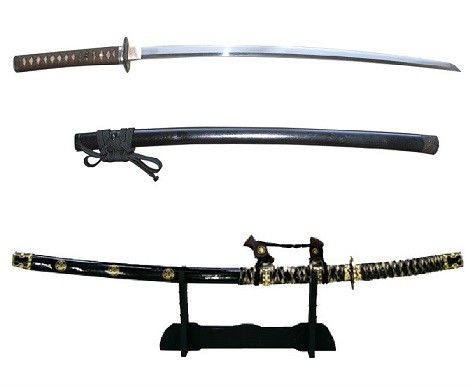 Самурайские мечи на 23 февраля