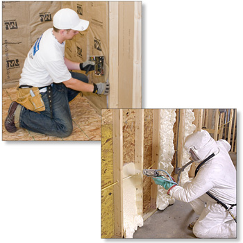 Use Fiberglass insulation when soundproofing a room.