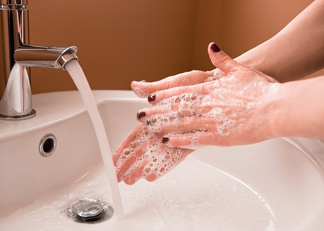 Jennie tested different hand-washing techniques - from the typical 