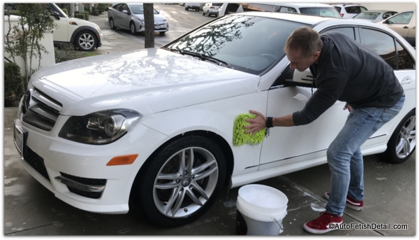 how to wash a car tips