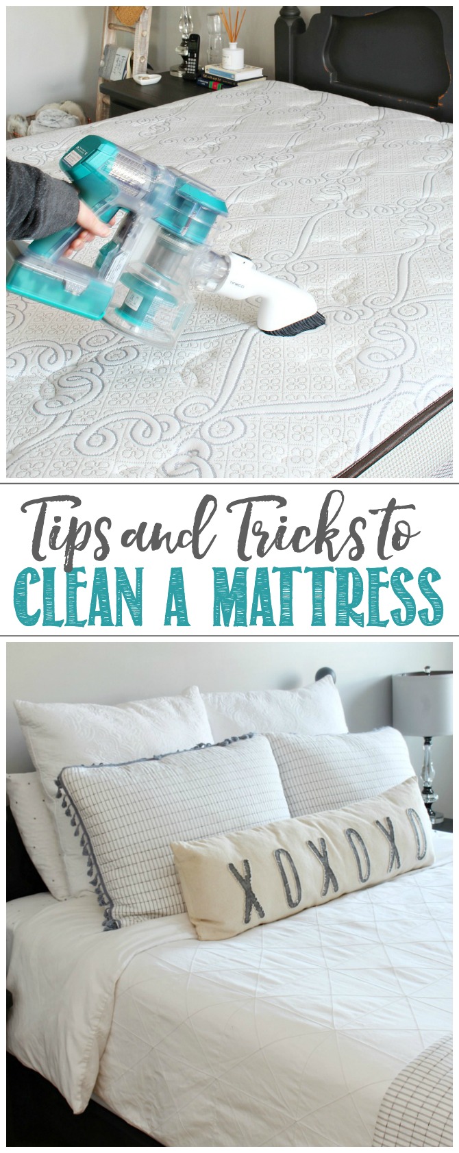 Tips and tricks to clean a mattress.